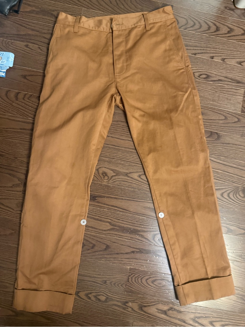 Gucci Men's Caramel Brown Chino Pants